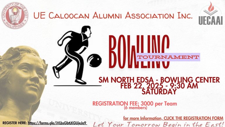 Join the Fun at the UE Caloocan Alumni Bowling Tournament! 2025 UECAAI – Bowling Tournament